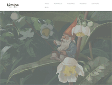 Tablet Screenshot of luminaestudio.com